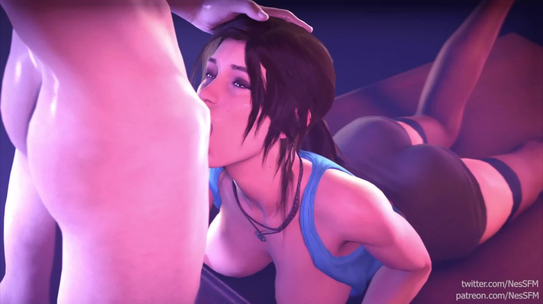 Lara Croft nice Blowjob - Tomb Raider