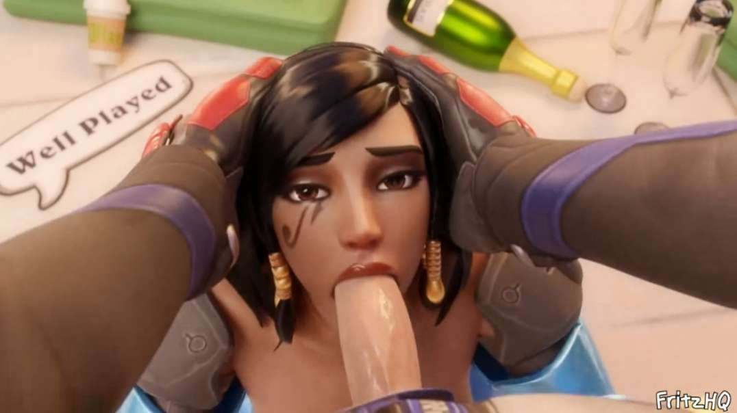 OW Pharah Blowjob