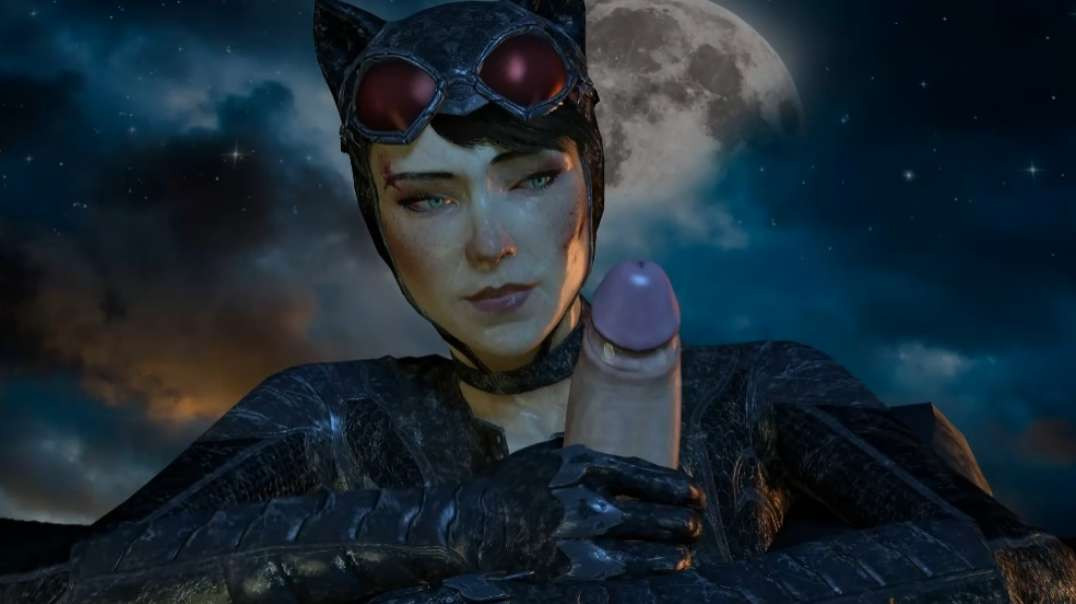 Catwoman Handjob
