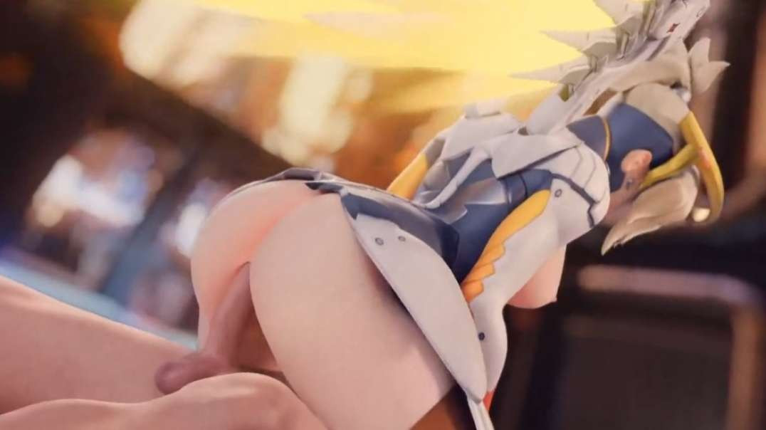 Mercy makes you cum with her anal skills