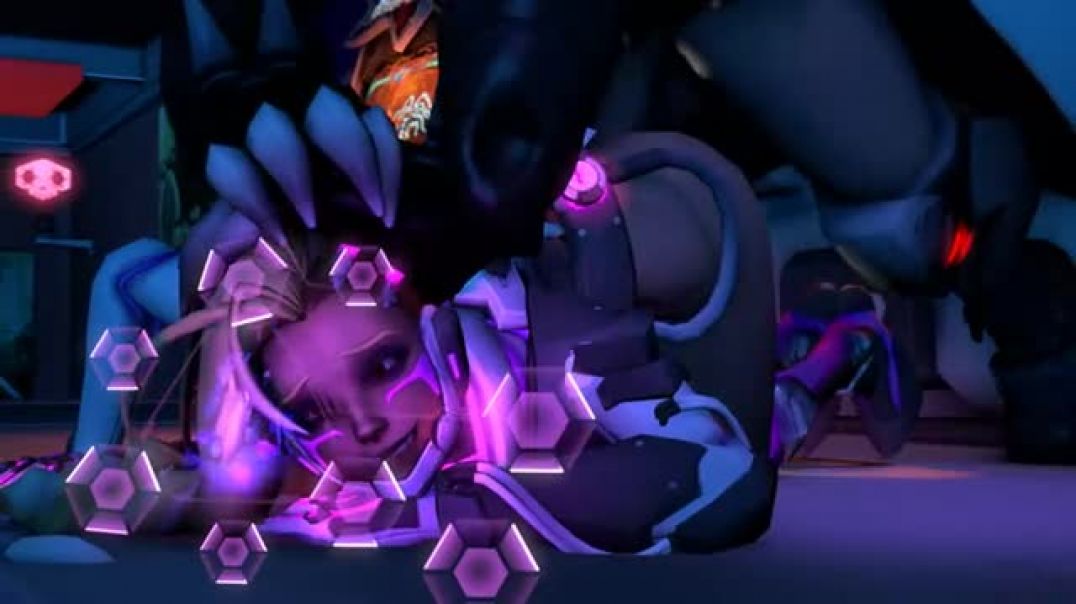 OW Augmented Sombra Fucked By Horny Hammerhead Robot
