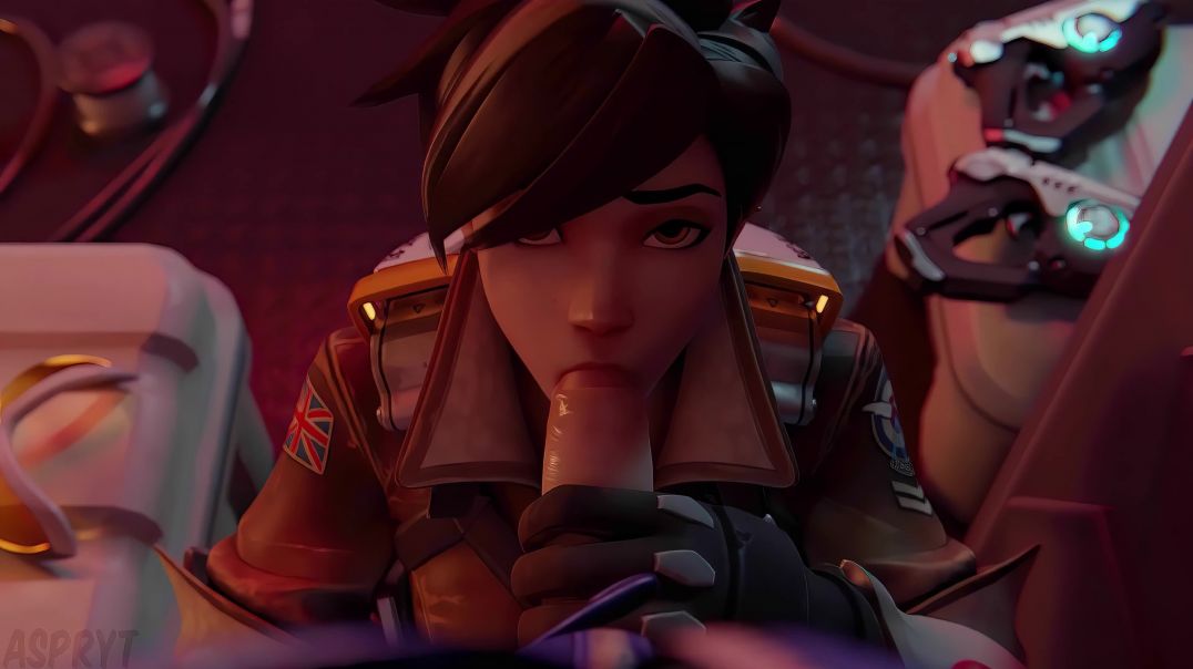 Tracer Sucks The Tip Of Your Cock