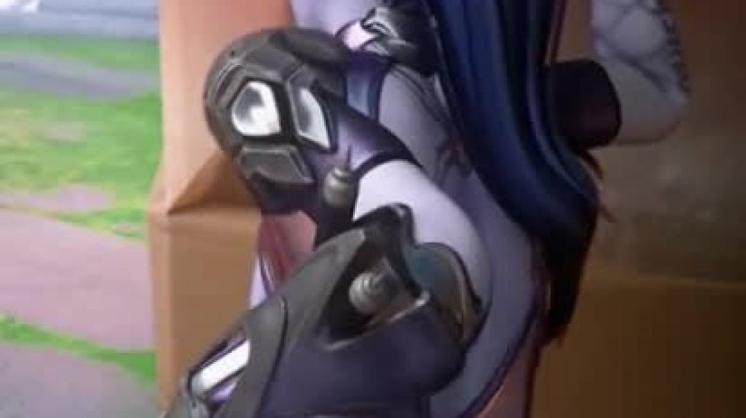 OW Widowmaker Fucked Against A Wall