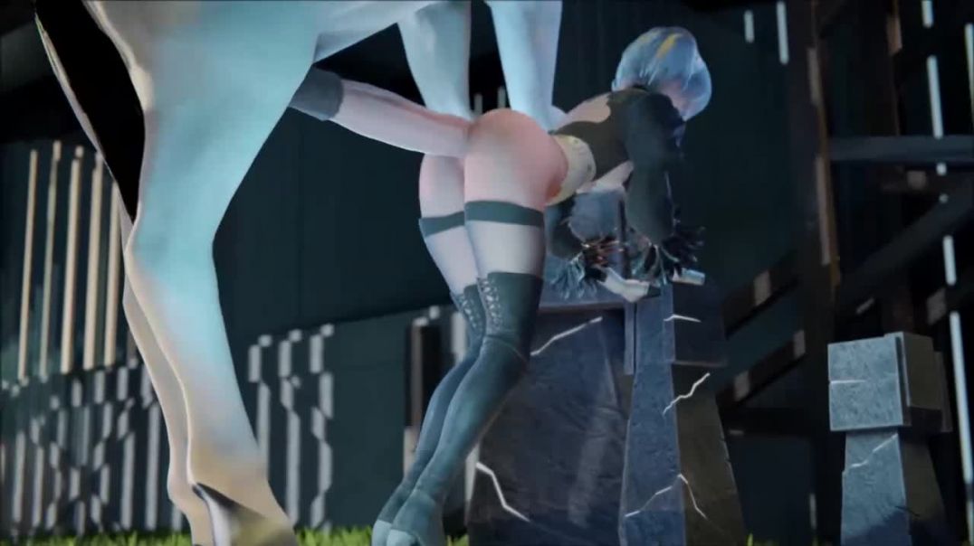 Yorha 2B Fucked By Horse 3D