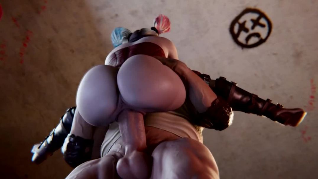 ⁣Harley Quinn Being Held Up And Fucked By Some Thick BWC
