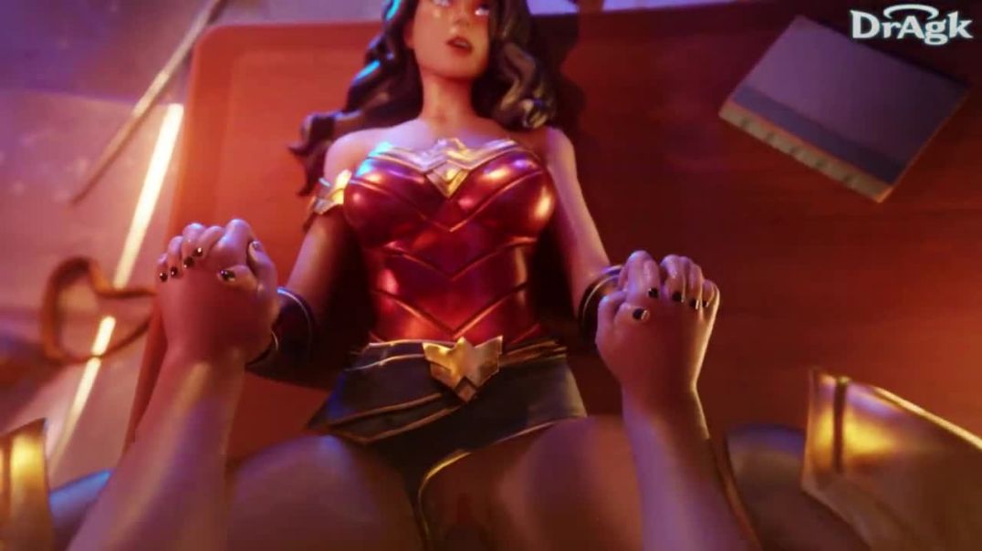 ⁣Fortnite - WonderWoman Fucks While Holding Hands