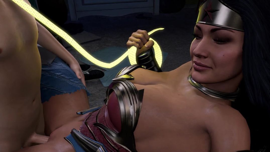 Wonder Woman Uses The Lasso Of Truth For Sex