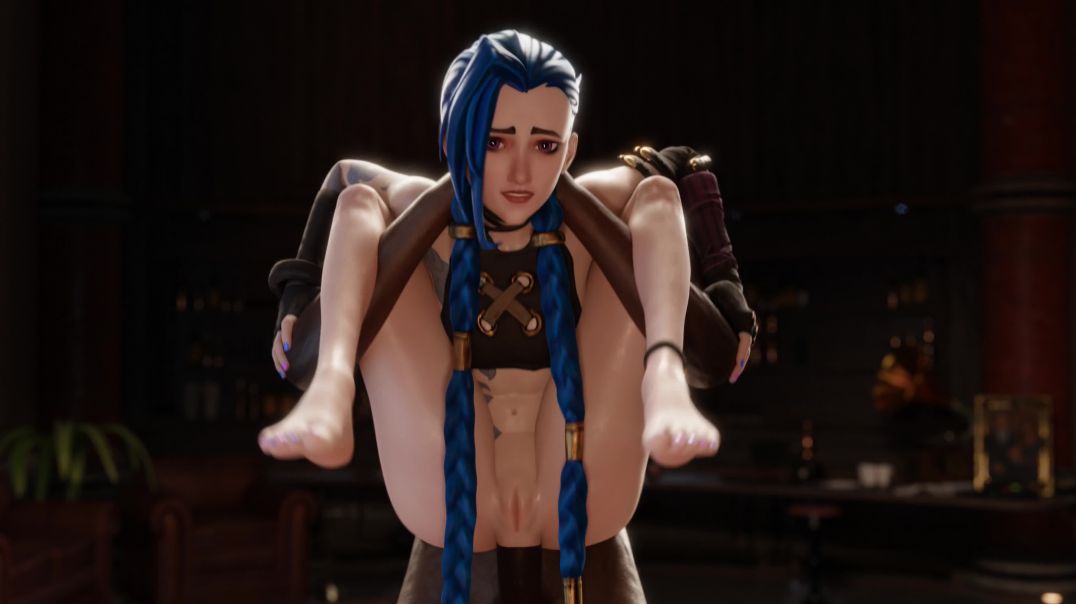 ⁣Jinx Getting Held And Fucked