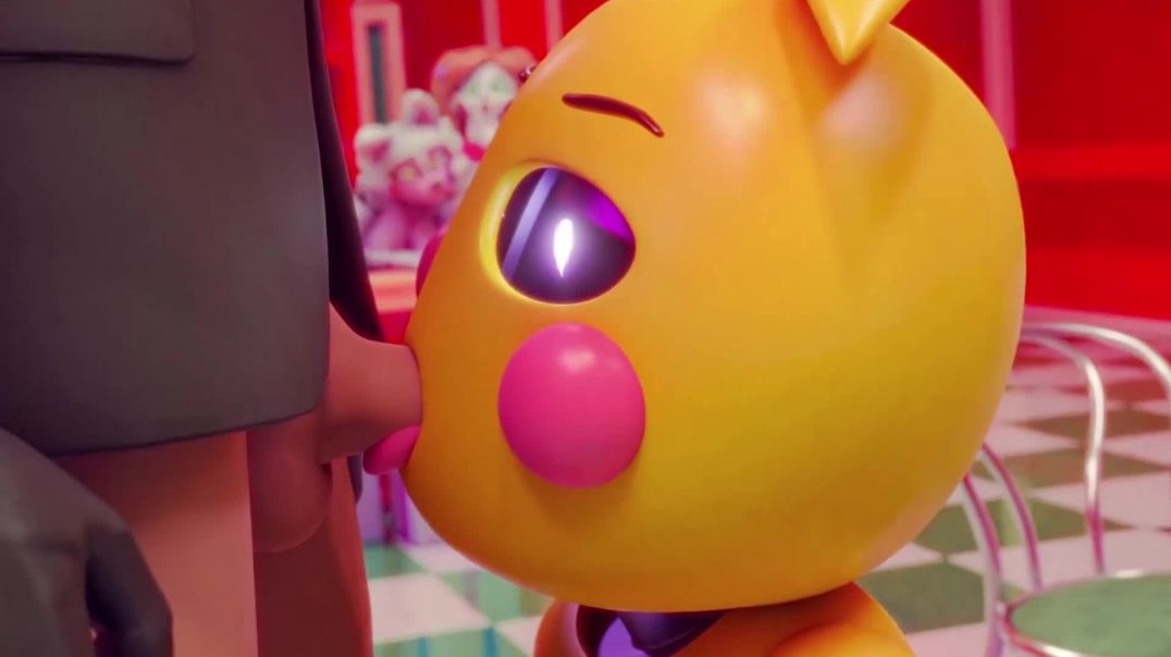 ⁣Toy Chica Jerking Your Dick Then Swallowing
