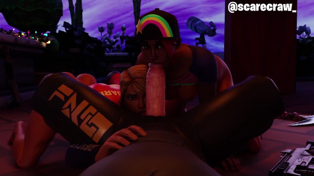 ⁣Beach Bomber And Sun Strider 3some Blowjob