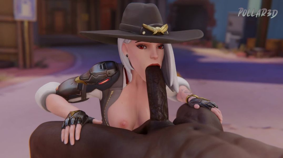 OW Ashe Blowjob On A BBC