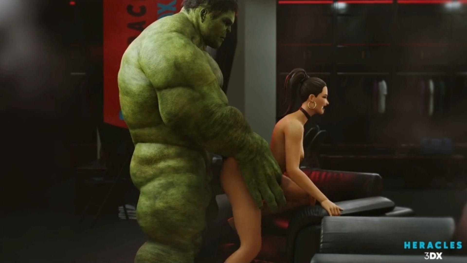 Hulk and She Hulk having fun - Cartoon Porn