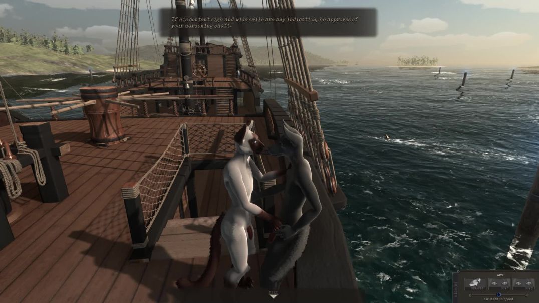 furry game Hunt And Snare 3d pirate on the ship gay sex