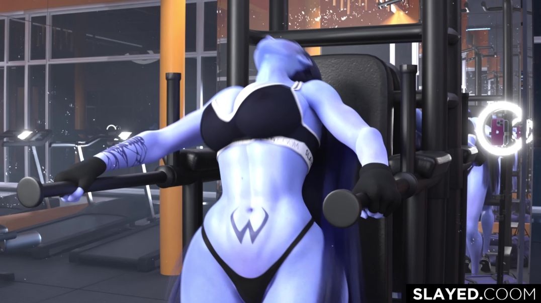 ⁣Widowmaker in the Gym