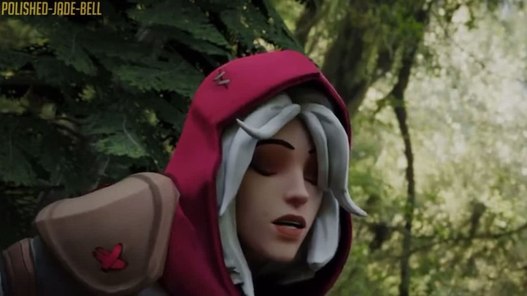 Ashe fucked in a forest