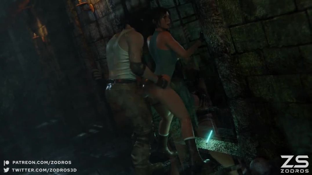 ⁣Lara fucked in dungeon