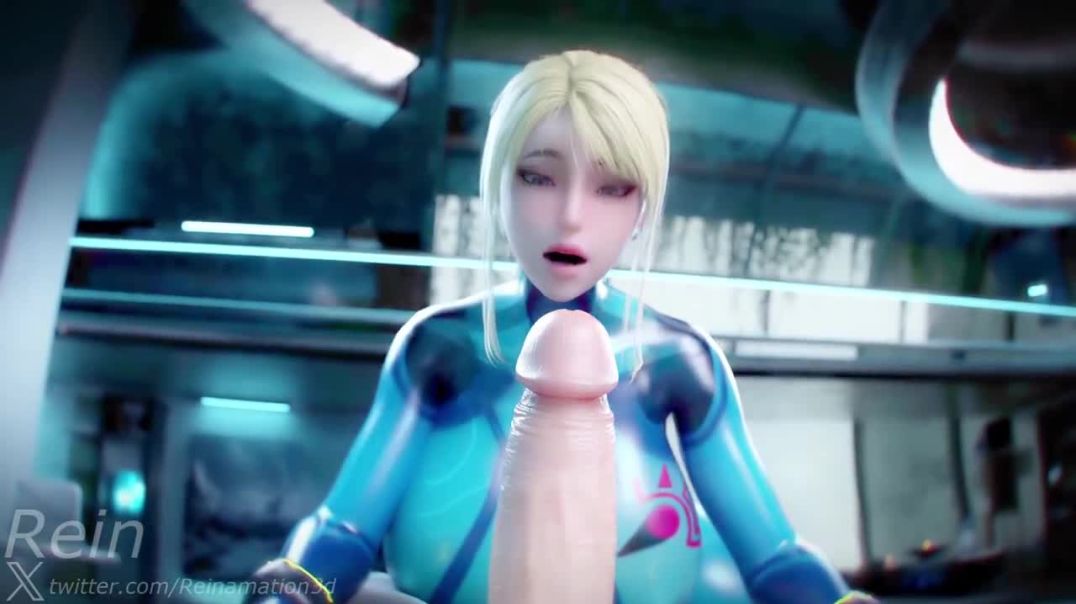 ⁣Something caught Samus Aran’s attention