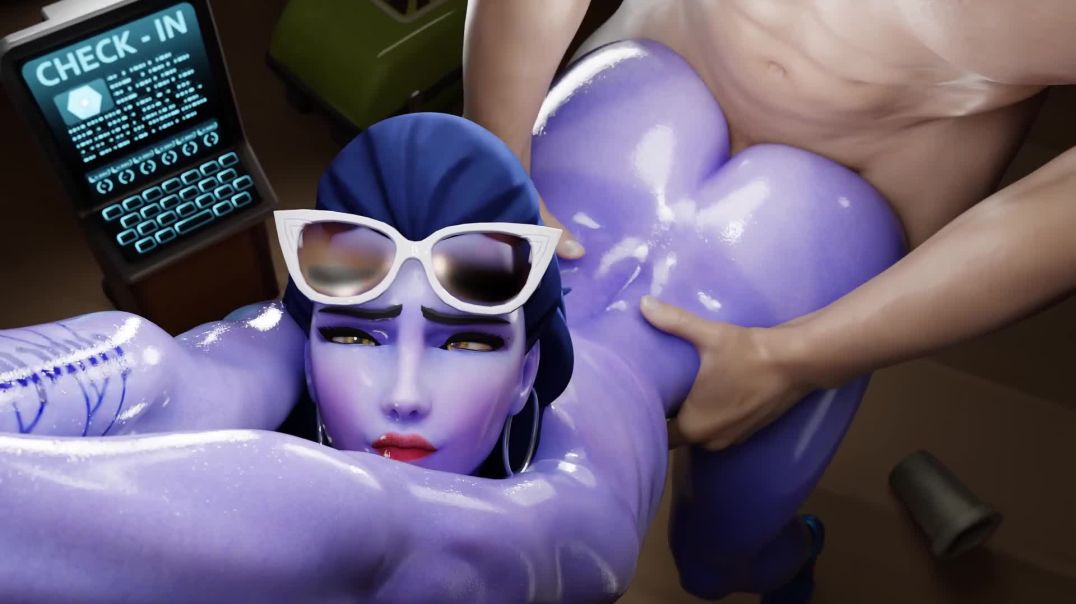 ⁣Widowmaker Hard Anal Creampie