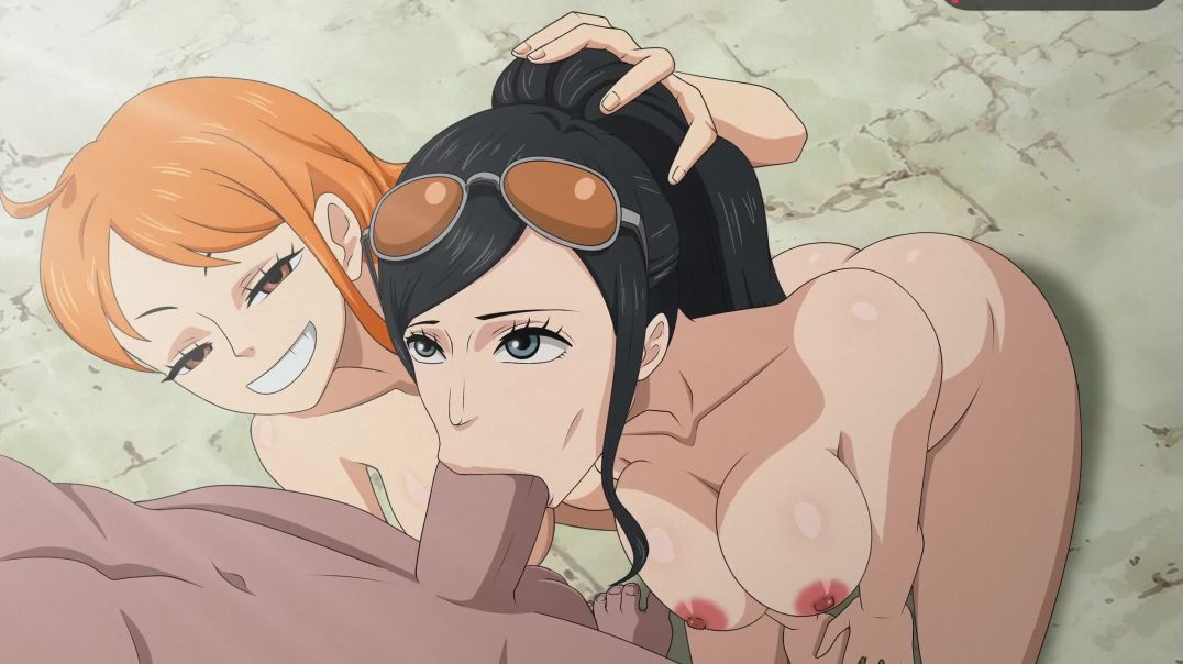 Nico Robin X Nami Blowjob