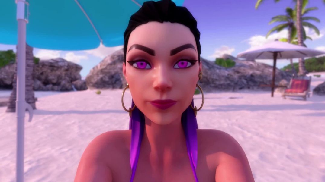 ⁣POV you Fuck reyna on the beach